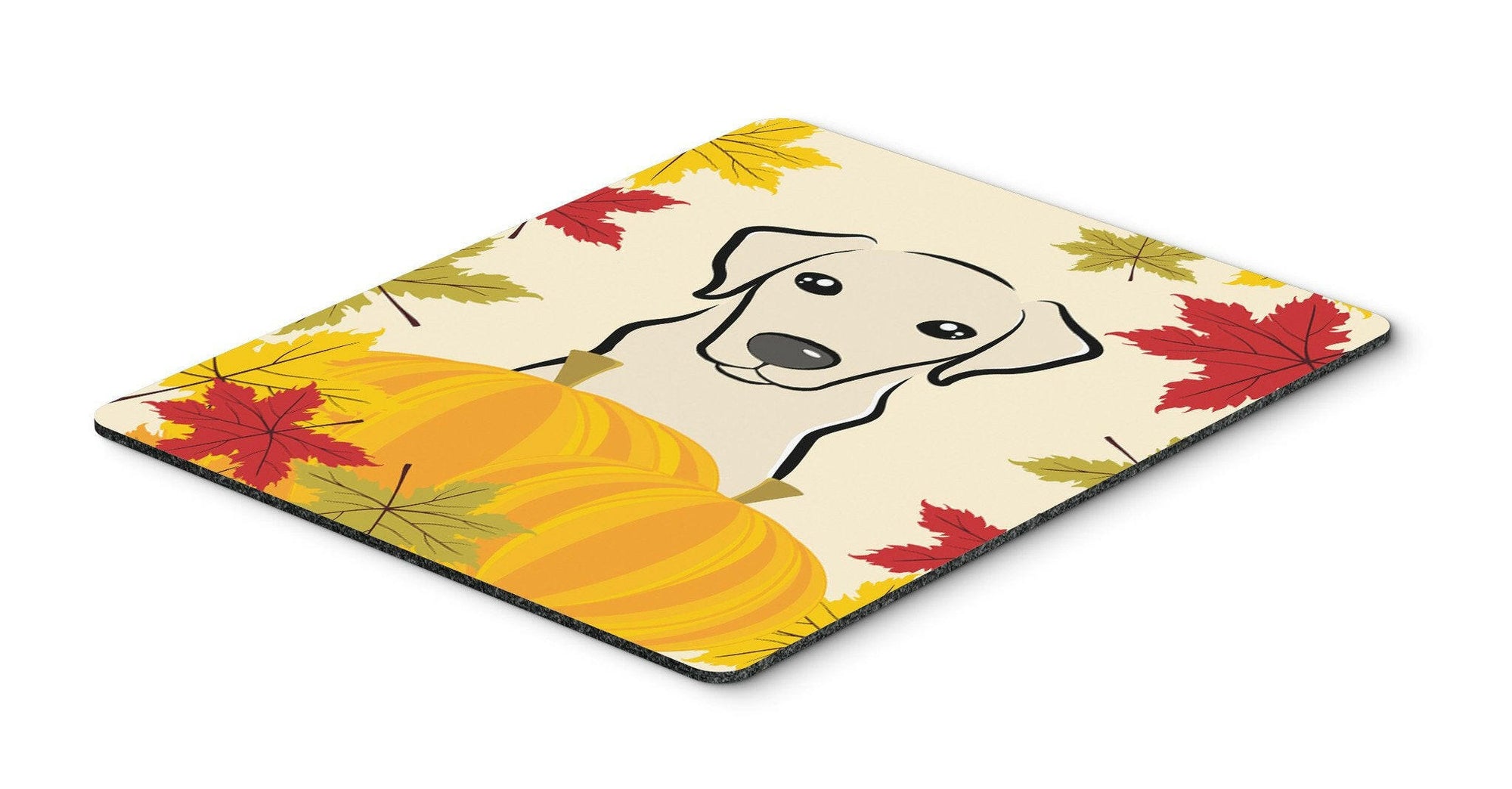 Yellow Labrador Thanksgiving Mouse Pad, Hot Pad or Trivet BB2028MP by Caroline's Treasures