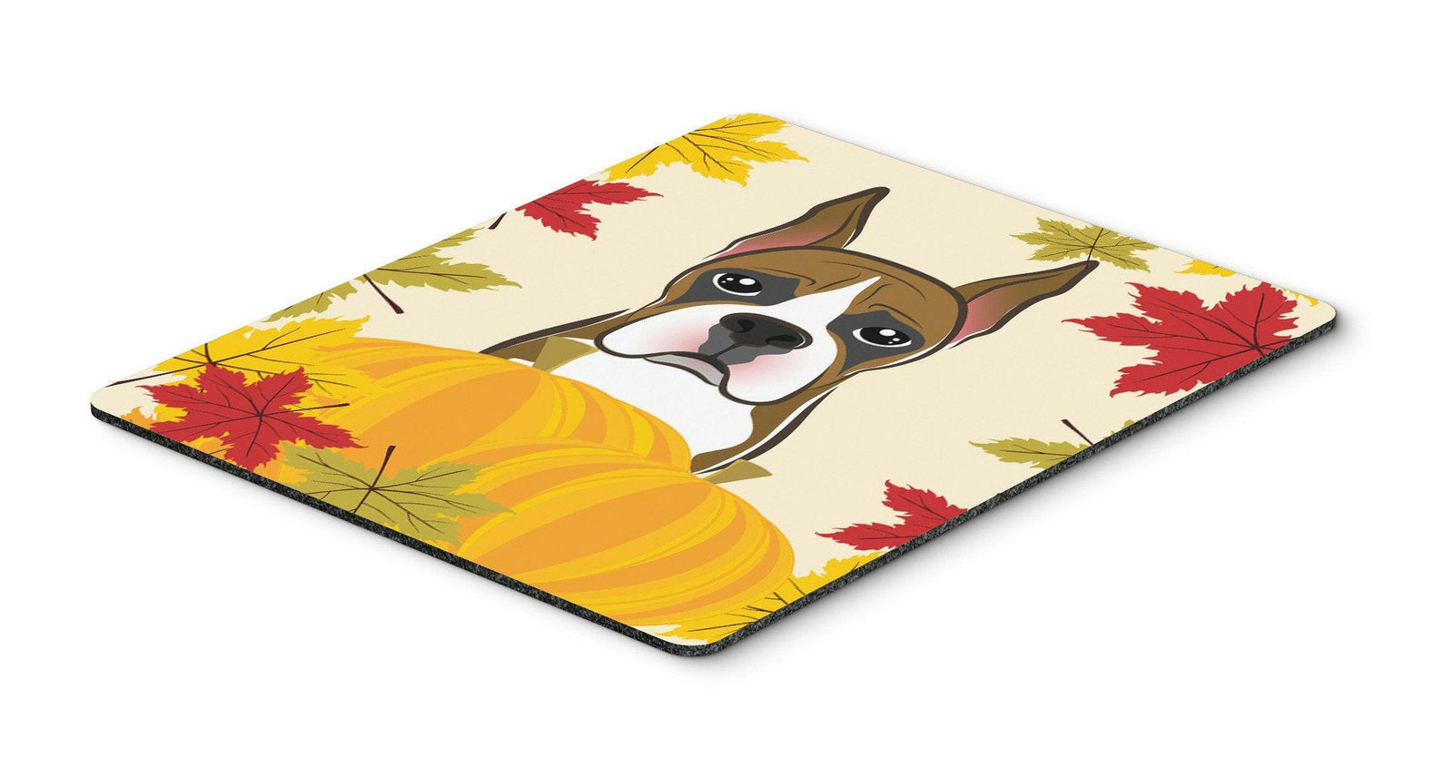 Boxer Thanksgiving Mouse Pad, Hot Pad or Trivet BB2029MP by Caroline's Treasures