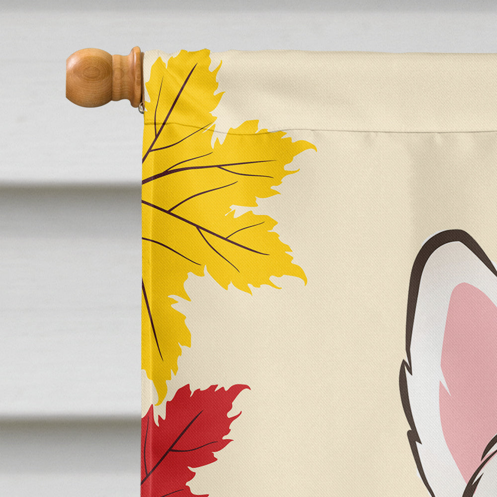 Westie Thanksgiving Flag Canvas House Size BB2032CHF