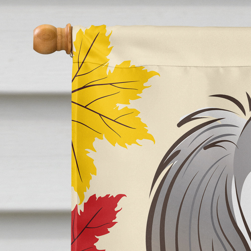 Saluki Thanksgiving Flag Canvas House Size BB2035CHF  the-store.com.