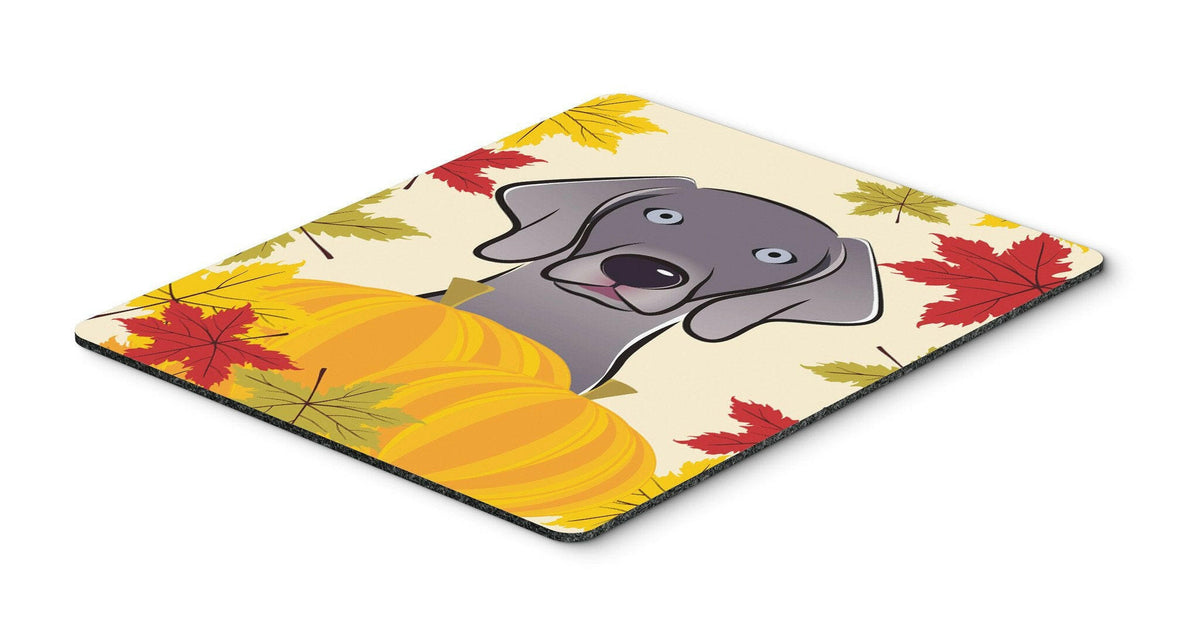 Weimaraner Thanksgiving Mouse Pad, Hot Pad or Trivet BB2037MP by Caroline&#39;s Treasures