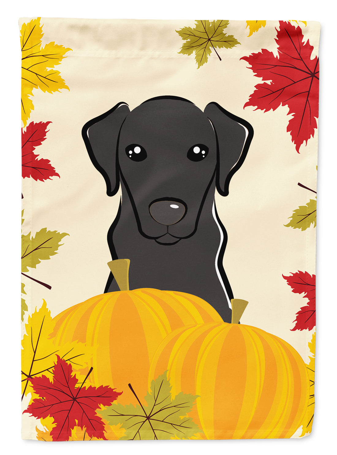 Black Labrador Thanksgiving Flag Garden Size BB2041GF