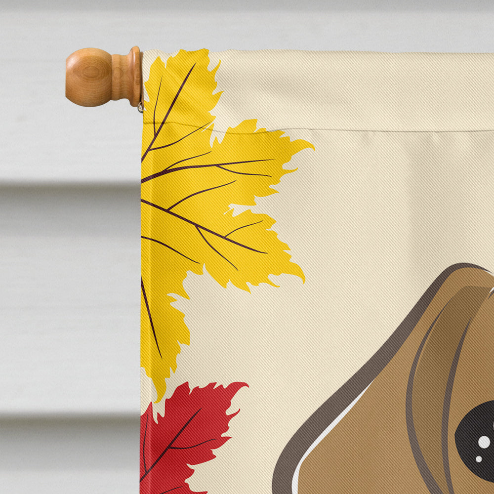 Beagle Thanksgiving Flag Canvas House Size BB2045CHF  the-store.com.