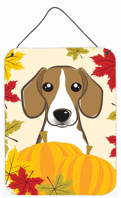 Beagle Thanksgiving Wall or Door Hanging Prints BB2045DS1216 by Caroline&#39;s Treasures