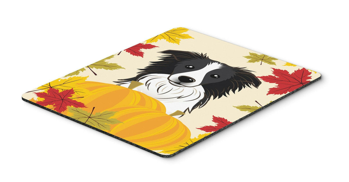 Border Collie Thanksgiving Mouse Pad, Hot Pad or Trivet BB2047MP by Caroline&#39;s Treasures