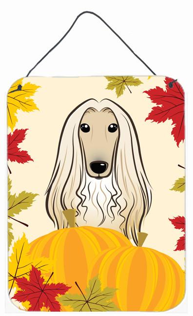 Afghan Hound Thanksgiving Wall or Door Hanging Prints BB2050DS1216 by Caroline's Treasures