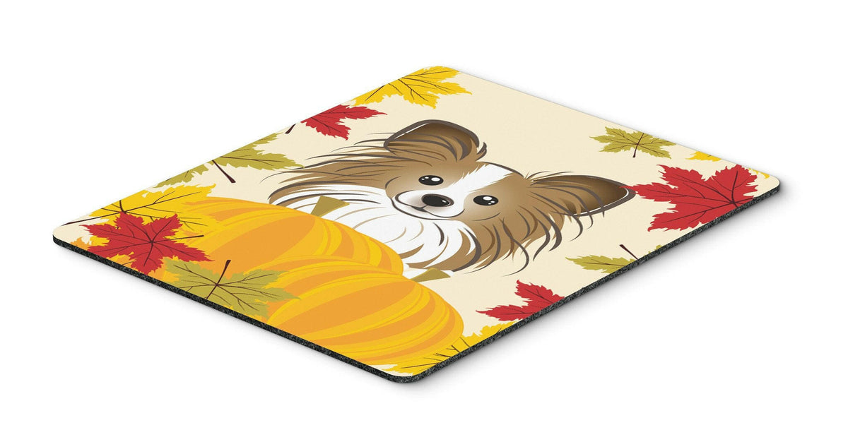 Papillon Thanksgiving Mouse Pad, Hot Pad or Trivet BB2054MP by Caroline&#39;s Treasures