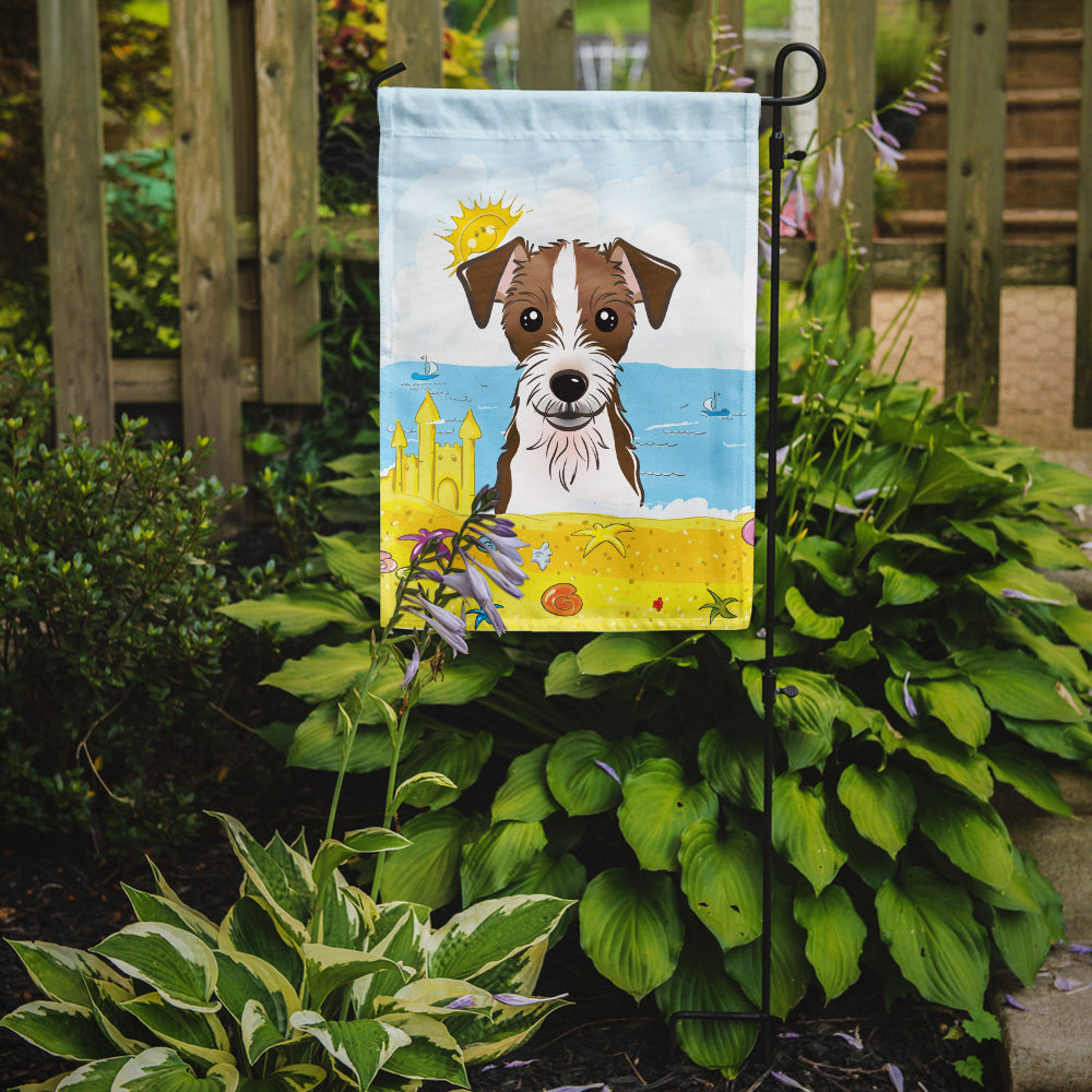 Jack Russell Terrier Summer Beach Flag Garden Size BB2070GF