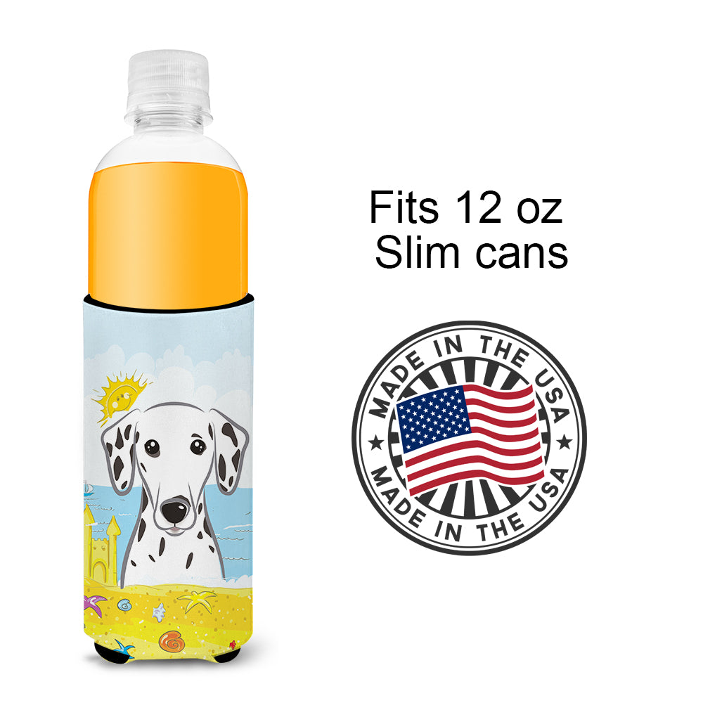 Dalmatian Summer Beach  Ultra Beverage Insulator for slim cans BB2078MUK