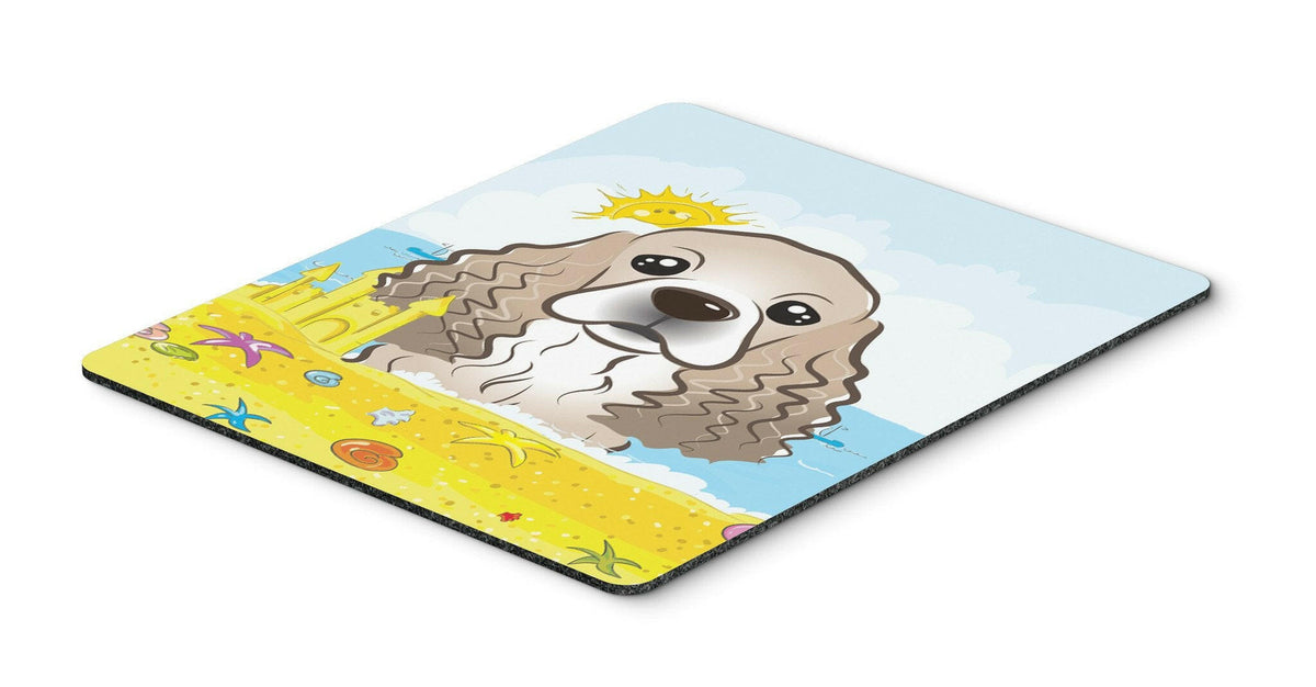 Cocker Spaniel Summer Beach Mouse Pad, Hot Pad or Trivet BB2084MP by Caroline&#39;s Treasures