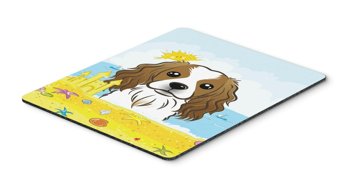 Cavalier Spaniel Summer Beach Mouse Pad, Hot Pad or Trivet BB2092MP by Caroline&#39;s Treasures