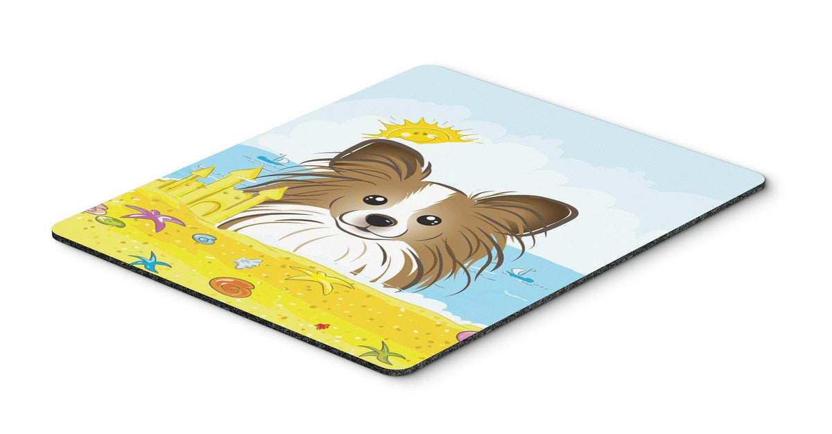 Papillon Summer Beach Mouse Pad, Hot Pad or Trivet BB2116MP by Caroline&#39;s Treasures