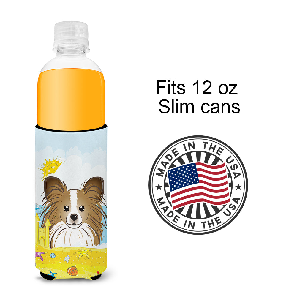 Papillon Summer Beach  Ultra Beverage Insulator for slim cans BB2116MUK  the-store.com.