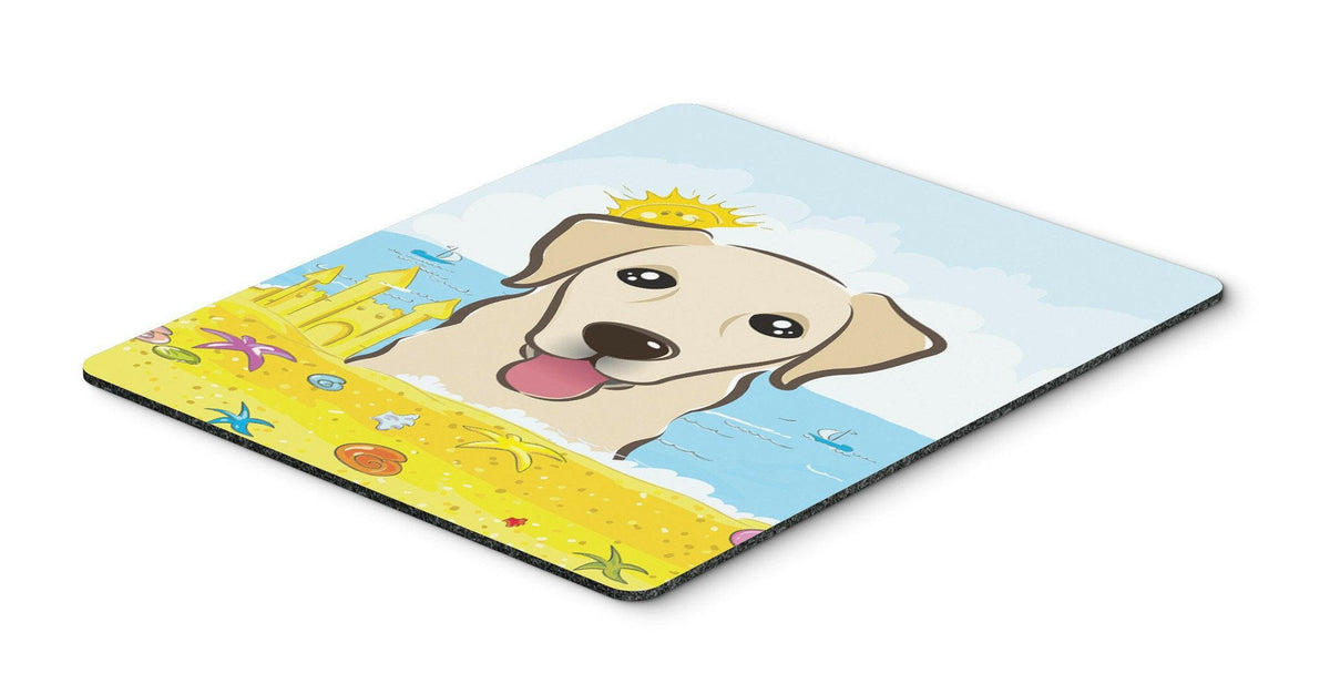 Golden Retriever Summer Beach Mouse Pad, Hot Pad or Trivet BB2120MP by Caroline&#39;s Treasures