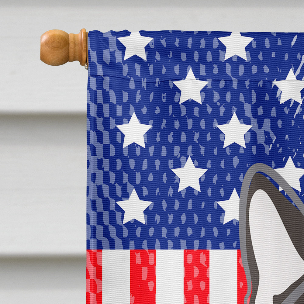 Boston Terrier Flag Canvas House Size BB2133CHF