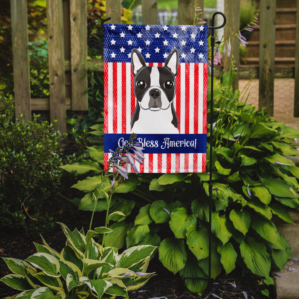 Boston Terrier Flag Garden Size BB2133GF.