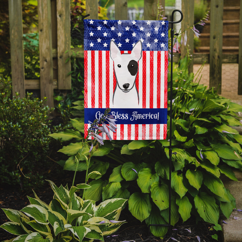 Bull Terrier Flag Garden Size BB2139GF.