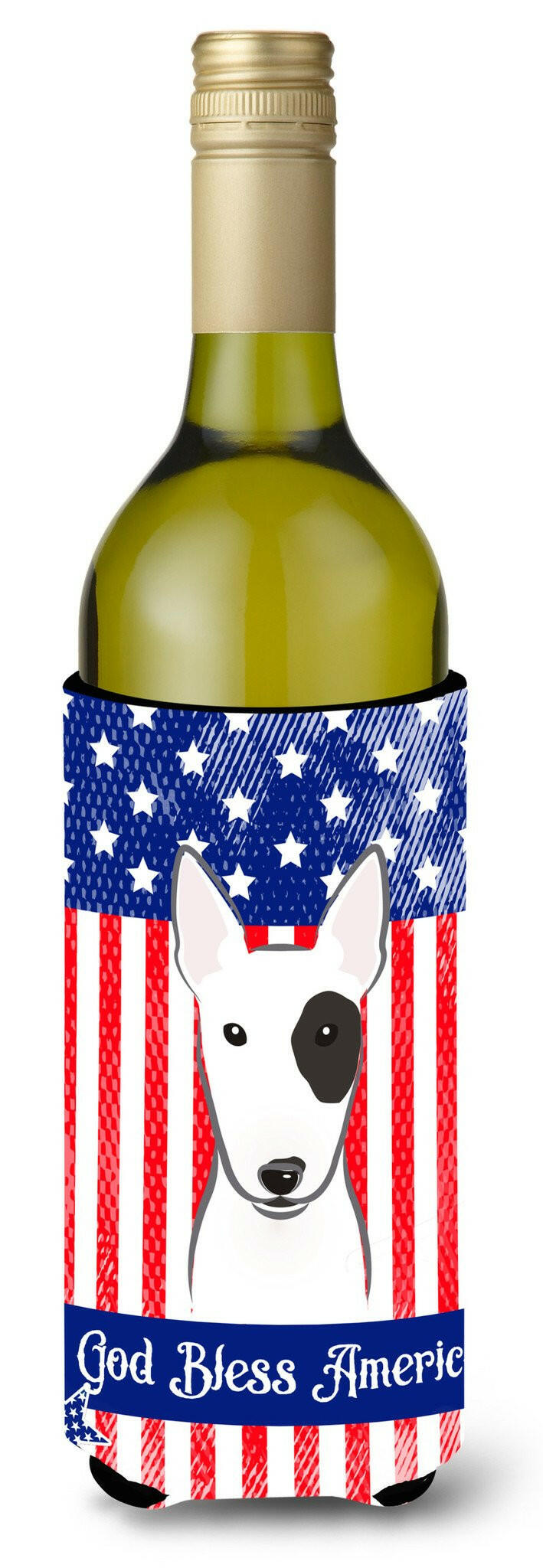 Bull Terrier Wine Bottle Beverage Insulator Hugger BB2139LITERK by Caroline&#39;s Treasures