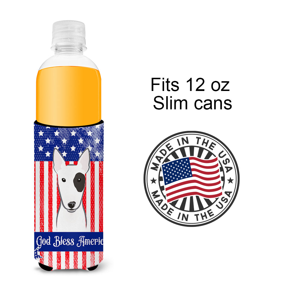 Bull Terrier  Ultra Beverage Insulator for slim cans BB2139MUK