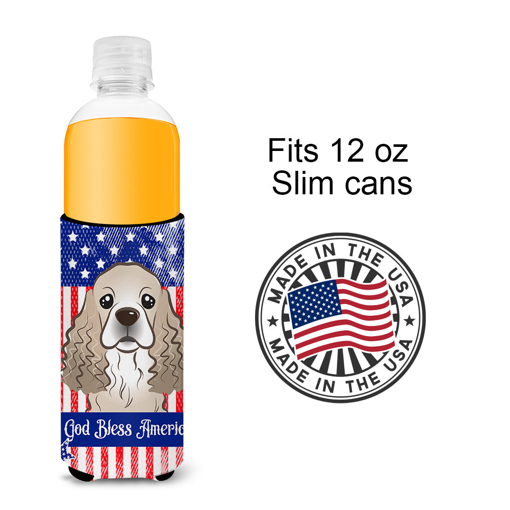 Cocker Spaniel  Ultra Beverage Insulator for slim cans BB2146MUK