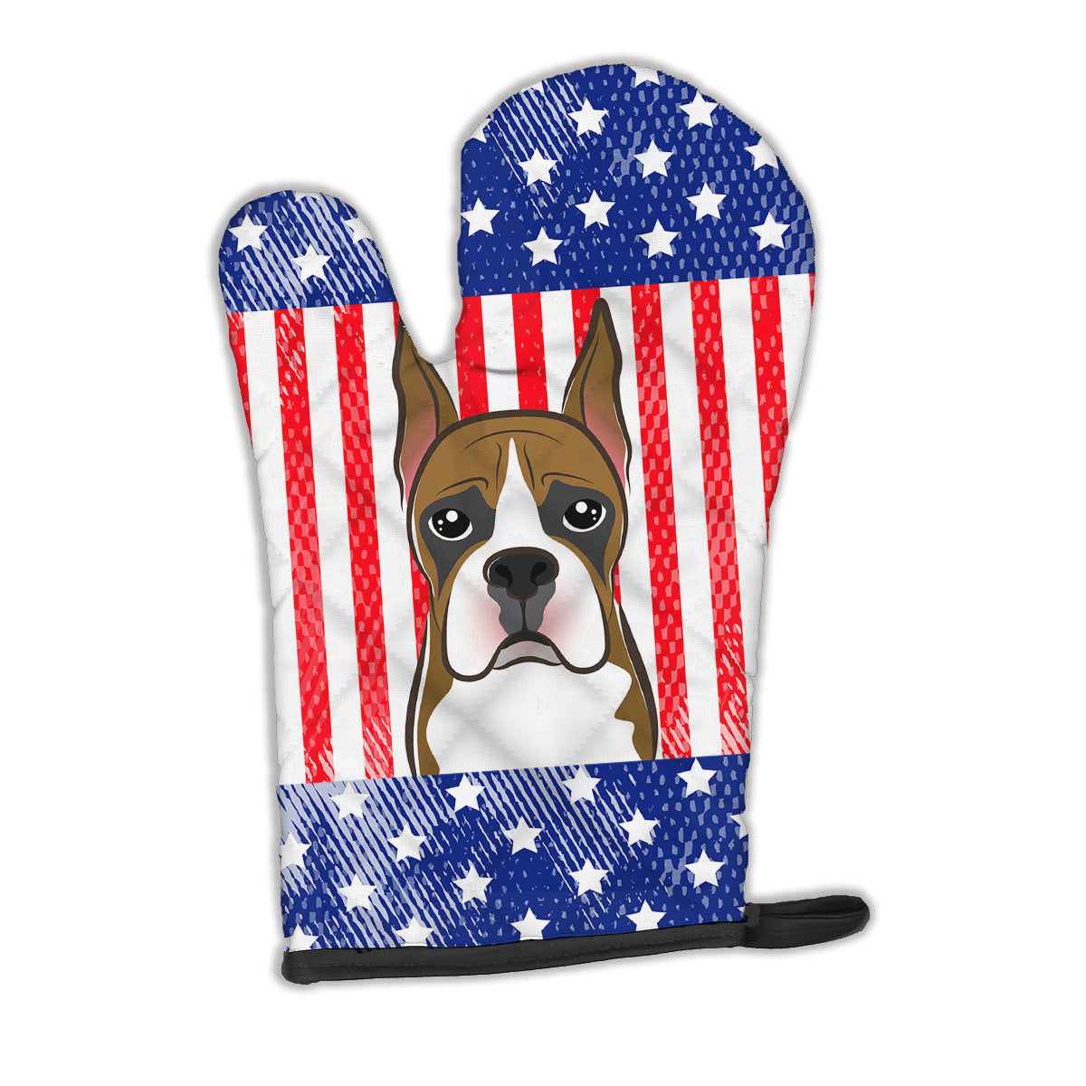 American Flag and Boxer Oven Mitt BB2153OVMT  the-store.com.