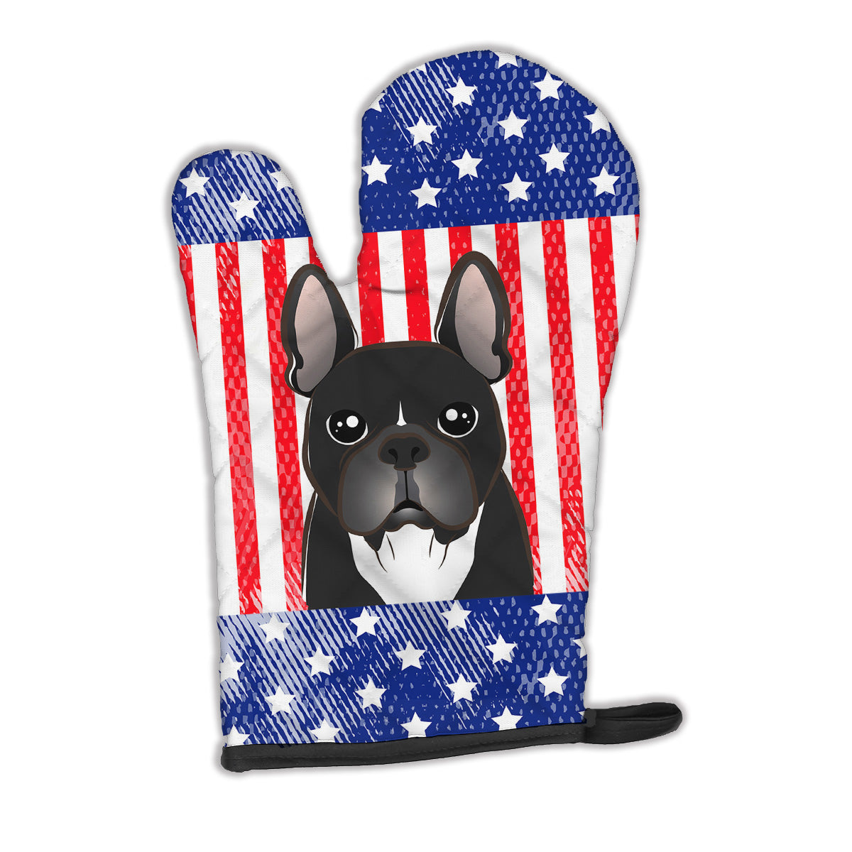 American Flag and French Bulldog Oven Mitt BB2157OVMT