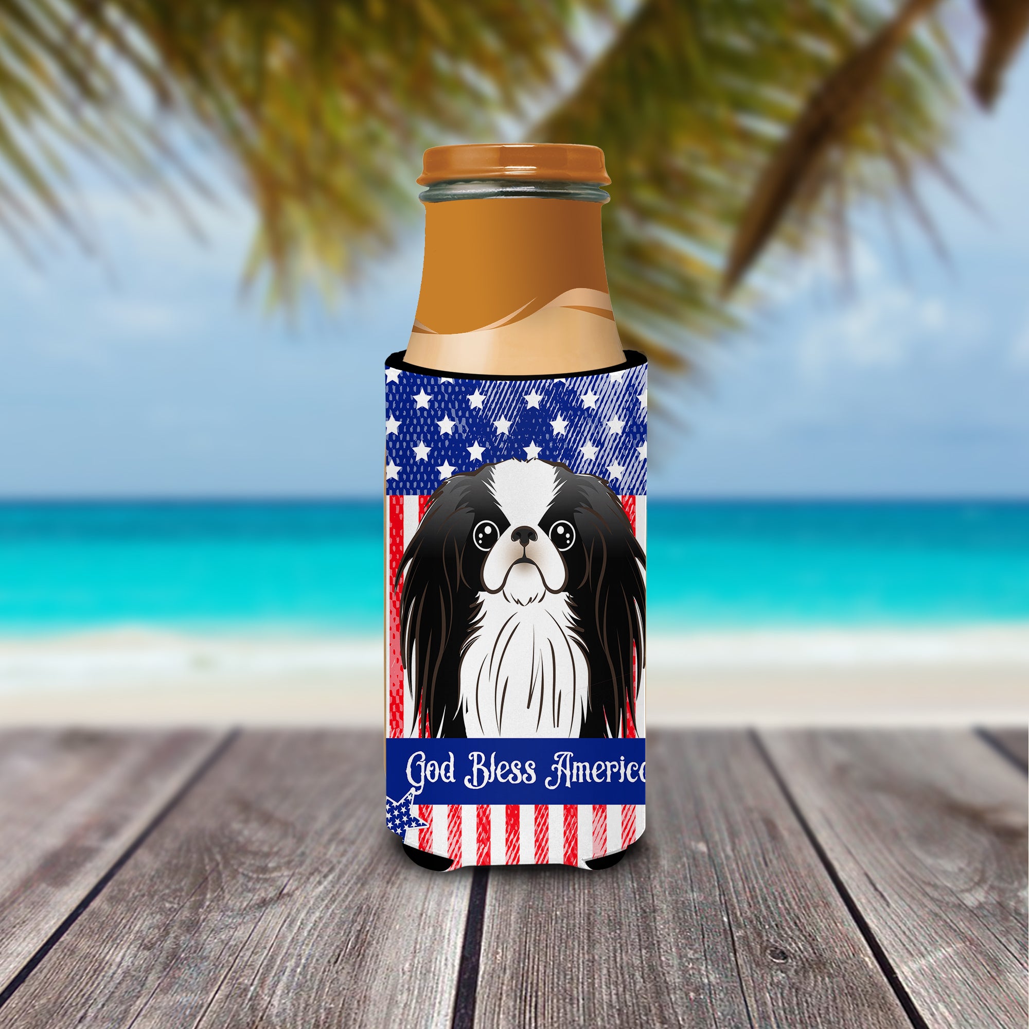 Japanese Chin  Ultra Beverage Insulator for slim cans BB2160MUK  the-store.com.