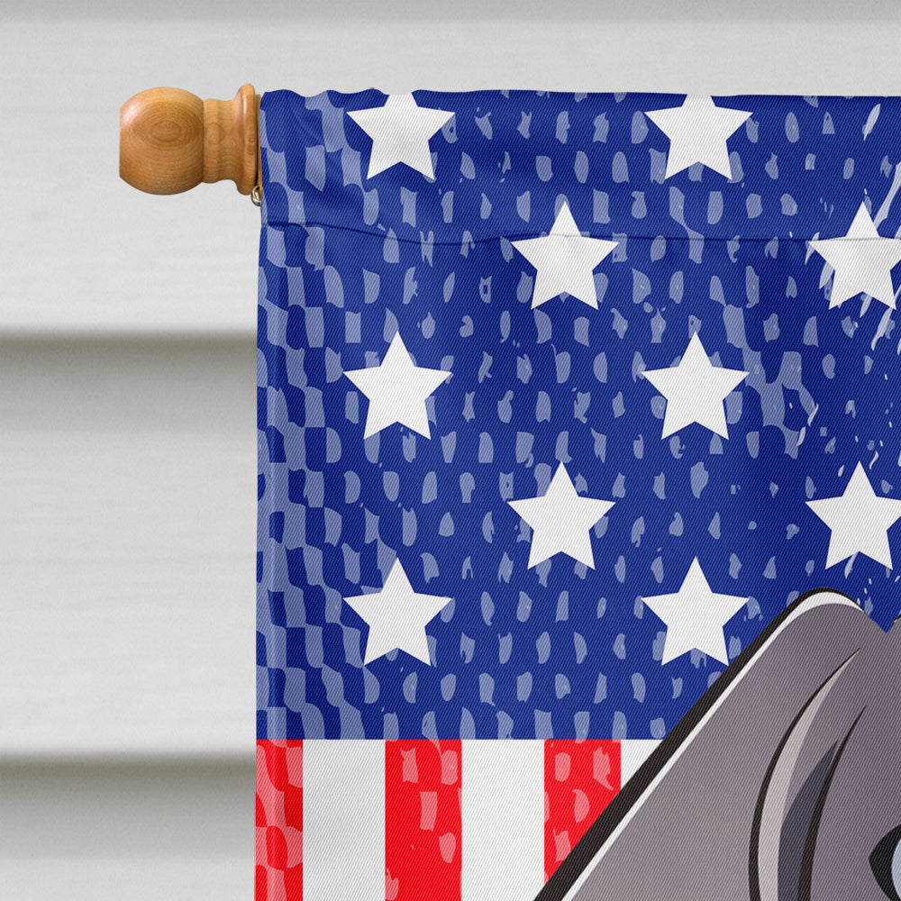 Weimaraner Flag Canvas House Size BB2161CHF  the-store.com.