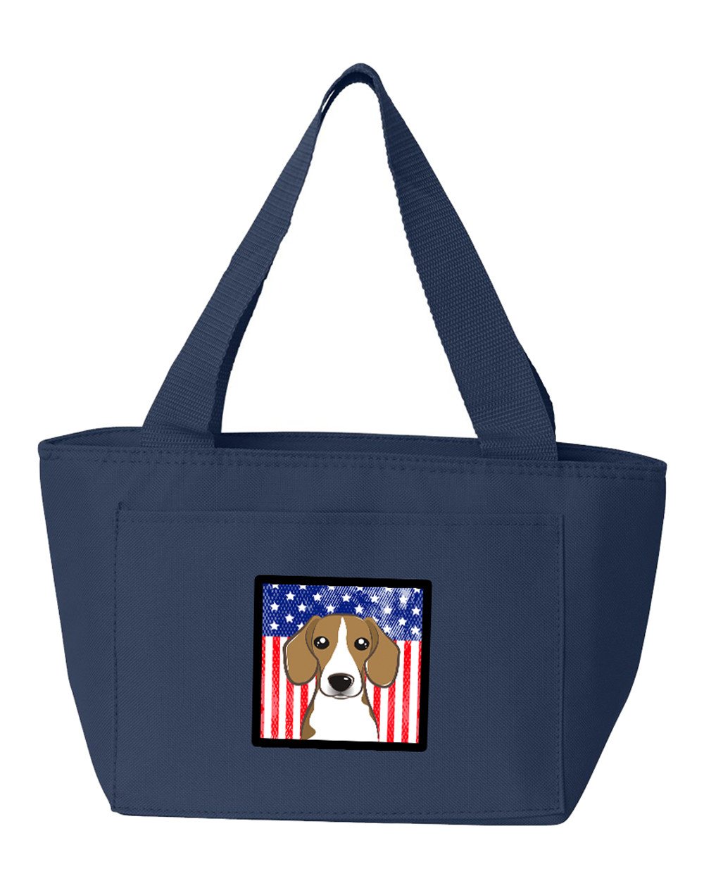 American Flag and Beagle Lunch Bag BB2169NA-8808 by Caroline&#39;s Treasures