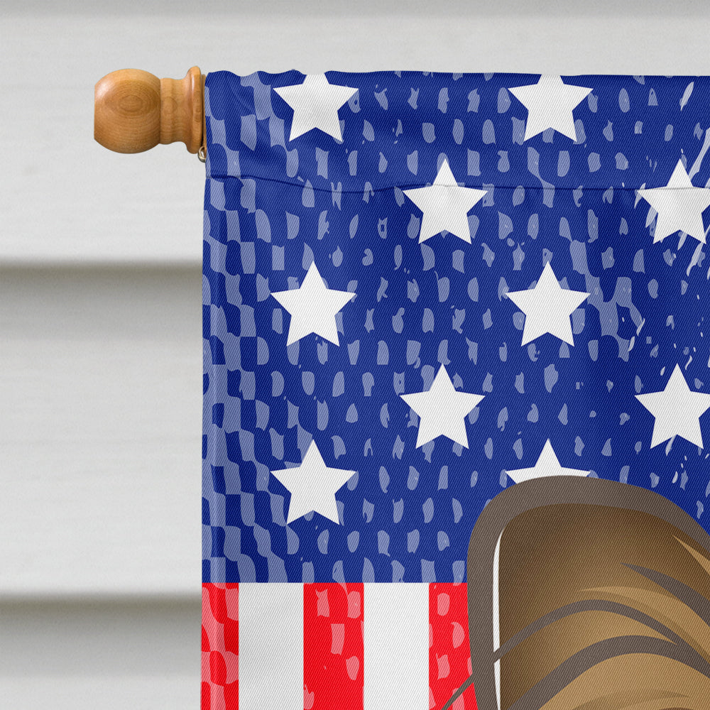 God Bless American Flag with Papillon Flag Canvas House Size BB2178CHF  the-store.com.