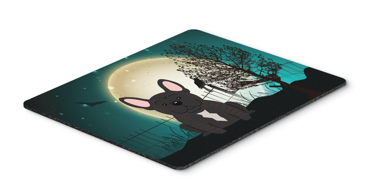 Halloween Scary French Bulldog Brindle Mouse Pad, Hot Pad or Trivet BB2199MP by Caroline&#39;s Treasures