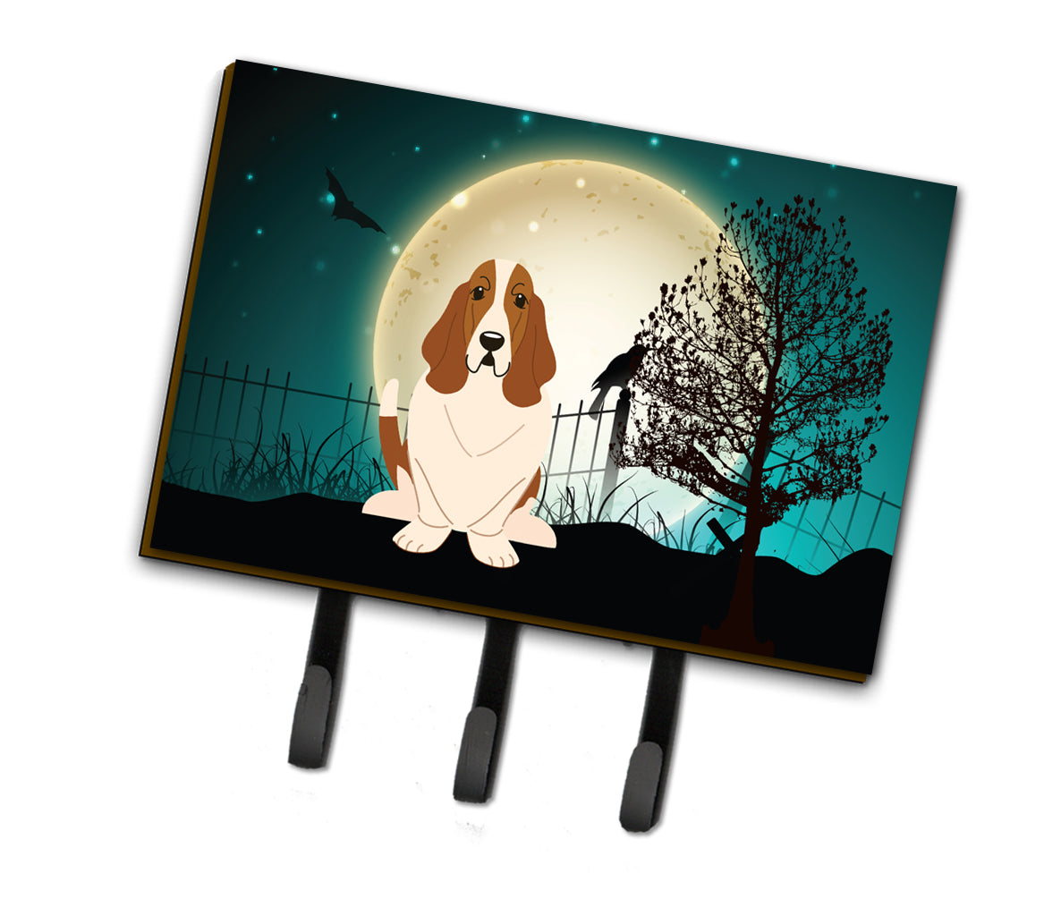 Halloween Scary Basset Hound Leash or Key Holder BB2211TH68  the-store.com.