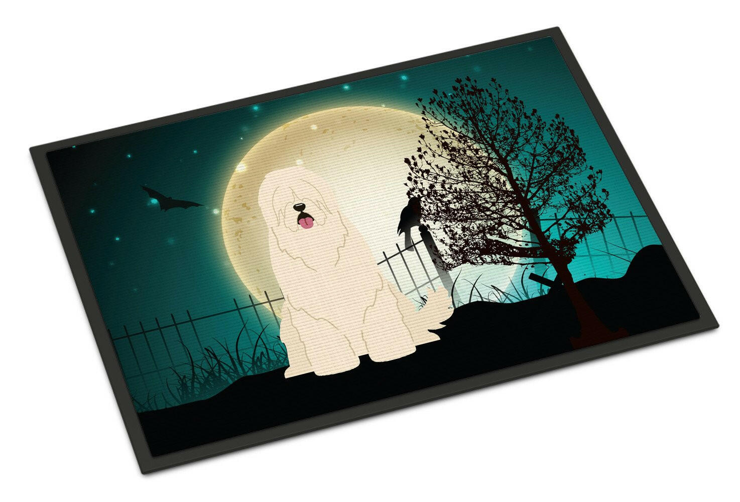 Halloween Scary South Russian Sheepdog Indoor or Outdoor Mat 24x36 BB2214JMAT - the-store.com