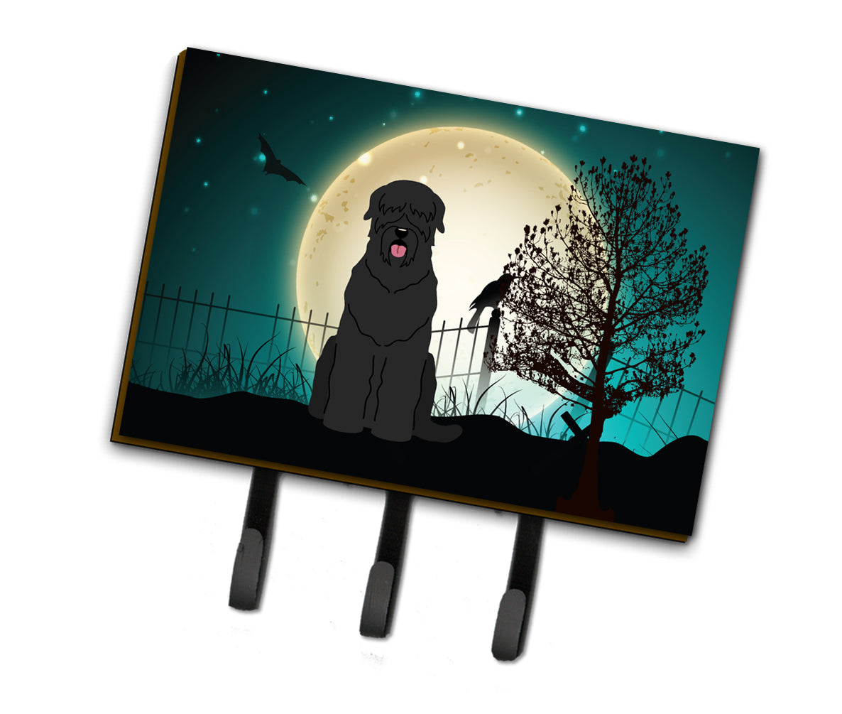 Halloween Scary Black Russian Terrier Leash or Key Holder BB2216TH68  the-store.com.