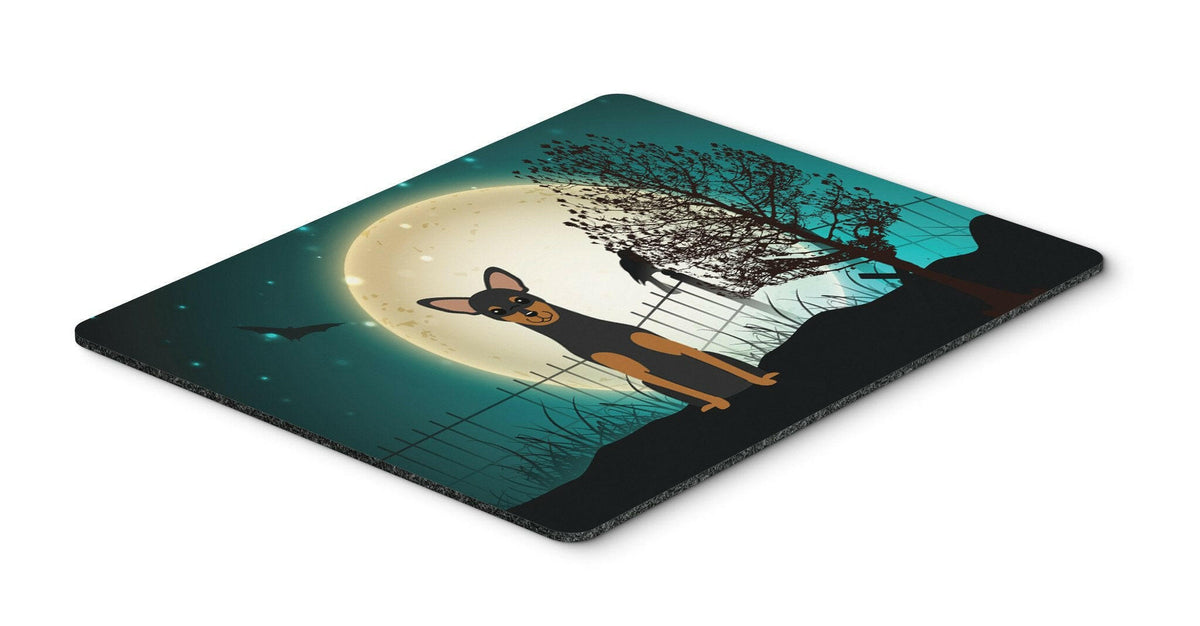Halloween Scary Manchester Terrier Mouse Pad, Hot Pad or Trivet BB2218MP by Caroline&#39;s Treasures