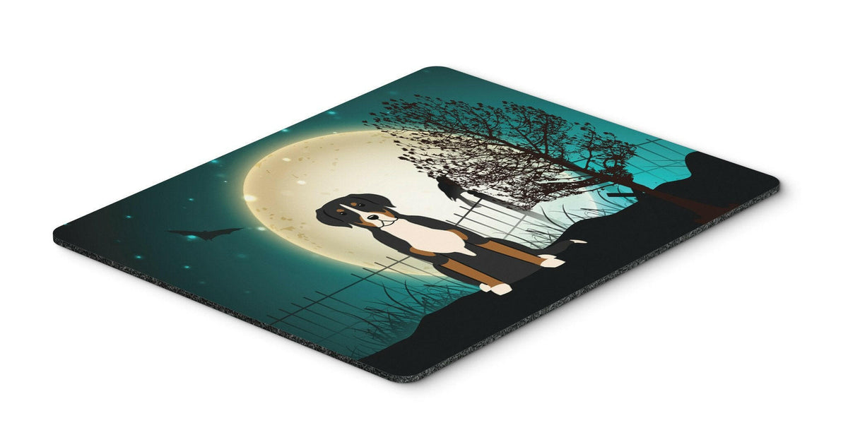 Halloween Scary Greater Swiss Mountain Dog Mouse Pad, Hot Pad or Trivet BB2227MP by Caroline&#39;s Treasures