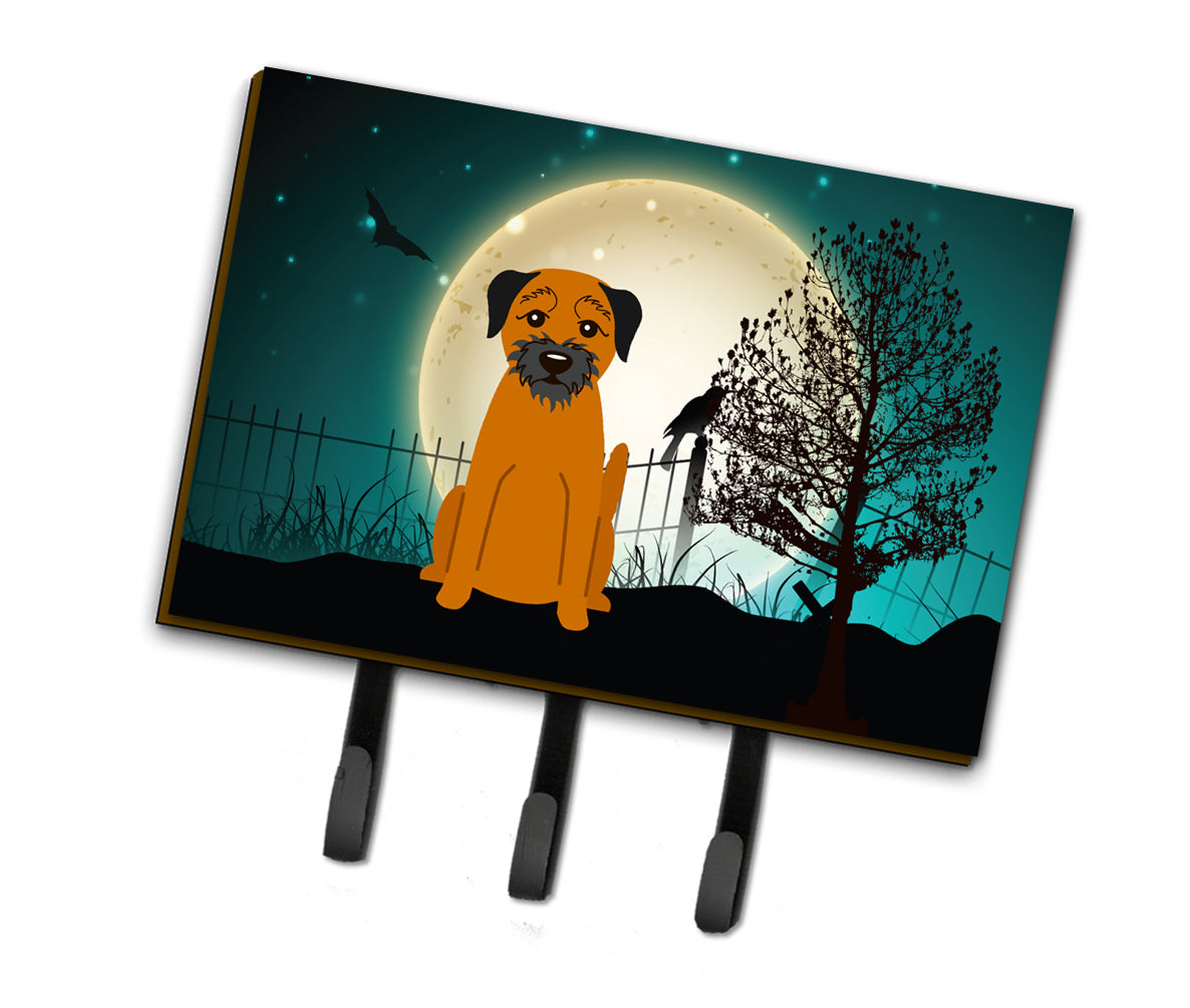 Halloween Scary Border Terrier Leash or Key Holder BB2229TH68  the-store.com.