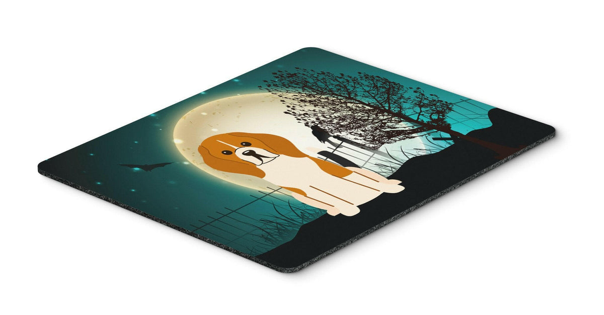 Halloween Scary Beagle Tricolor Mouse Pad, Hot Pad or Trivet BB2230MP by Caroline&#39;s Treasures
