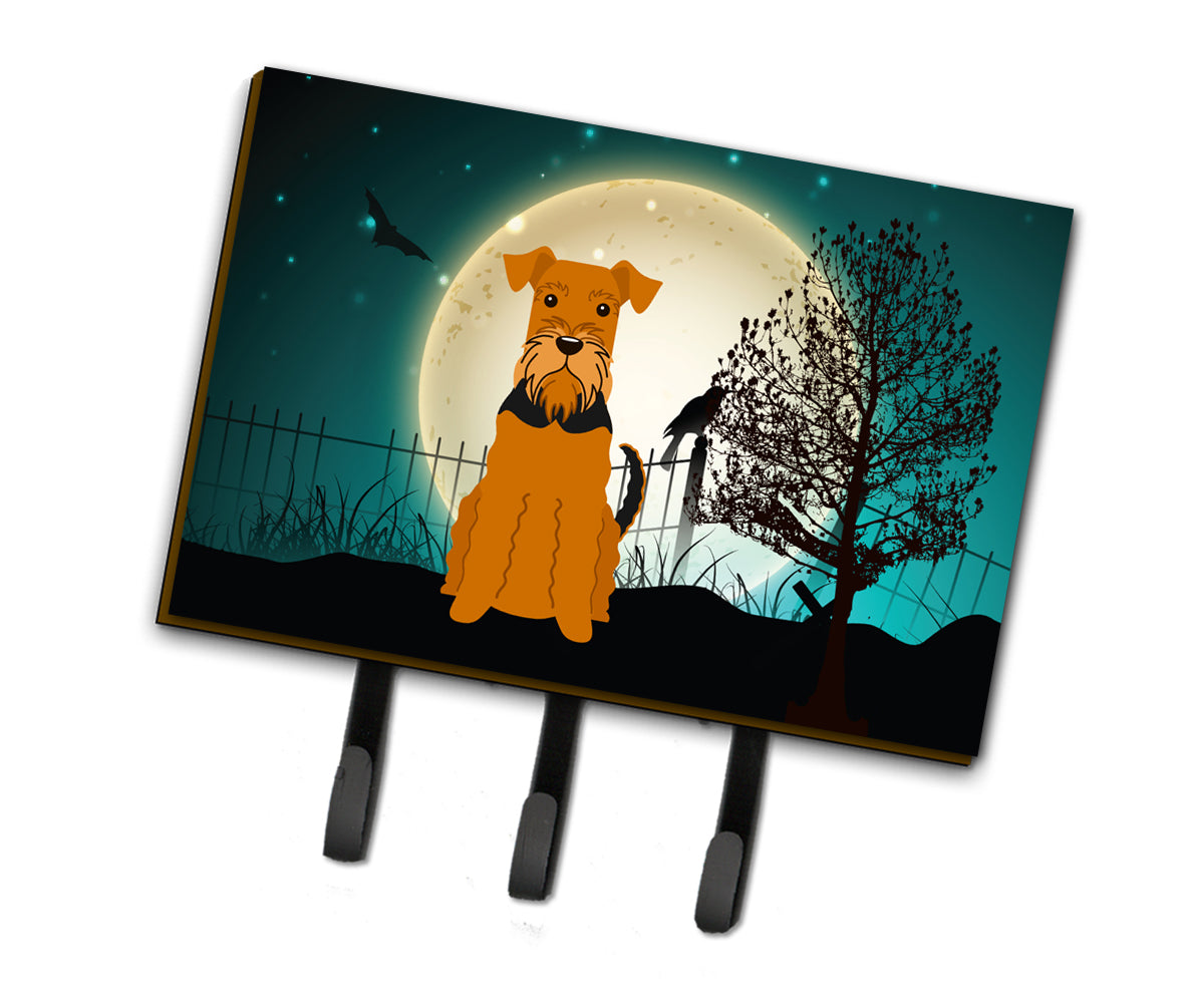 Halloween Scary Airedale Leash or Key Holder BB2231TH68  the-store.com.
