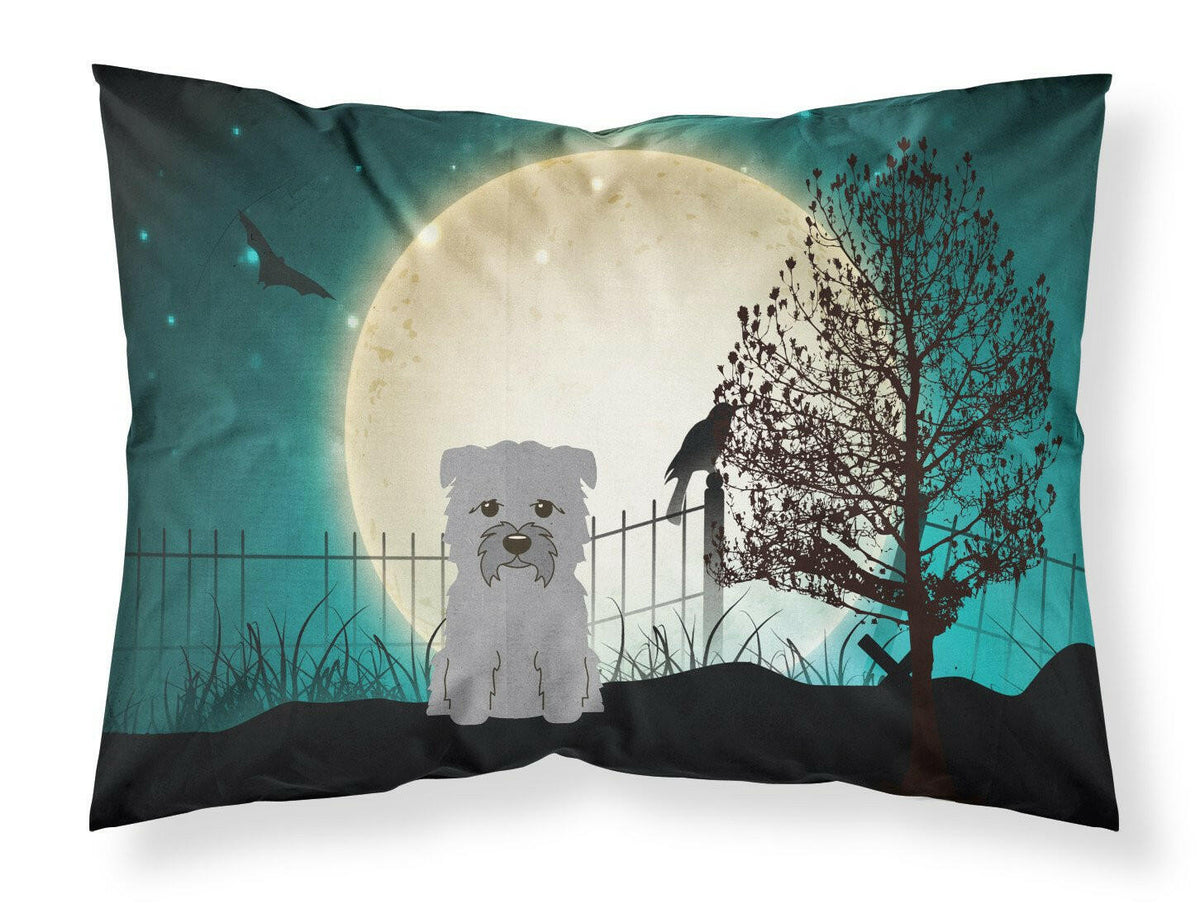 Halloween Scary Glen of Imal Grey Fabric Standard Pillowcase BB2249PILLOWCASE by Caroline&#39;s Treasures