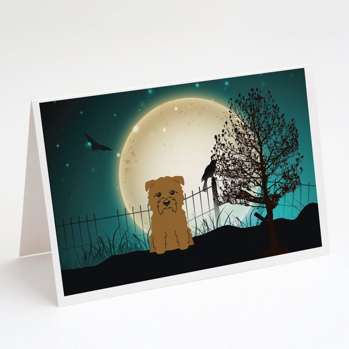 Buy this Halloween Scary Glen of Imal Tan Greeting Cards and Envelopes Pack of 8