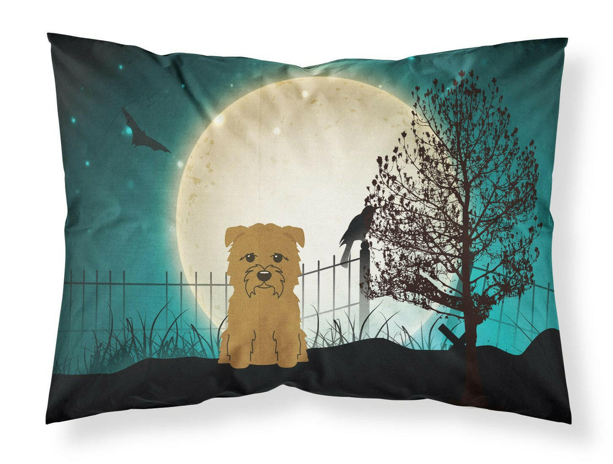 Halloween Scary Glen of Imal Tan Fabric Standard Pillowcase BB2250PILLOWCASE by Caroline&#39;s Treasures