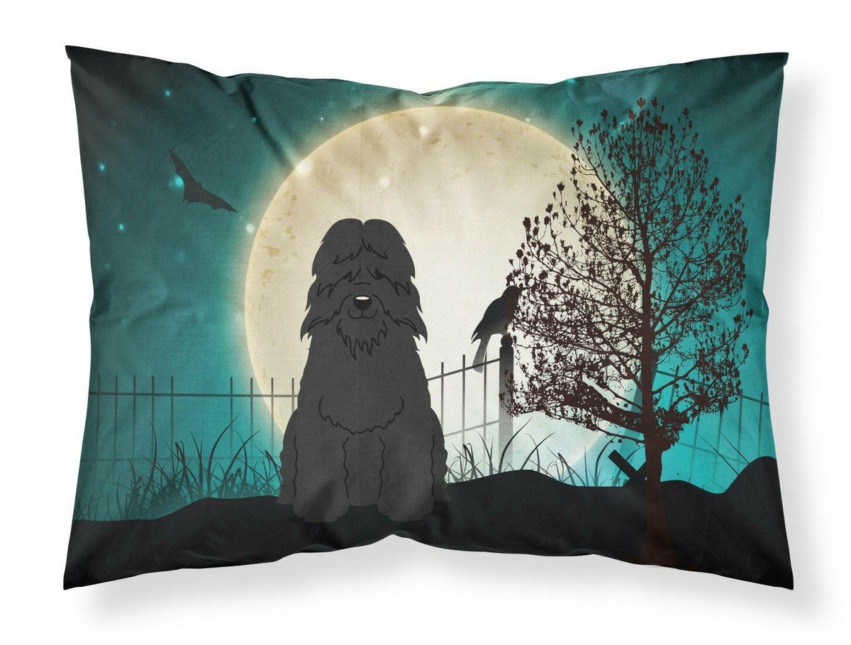 Halloween Scary Bouvier des Flandres Fabric Standard Pillowcase BB2264PILLOWCASE by Caroline&#39;s Treasures
