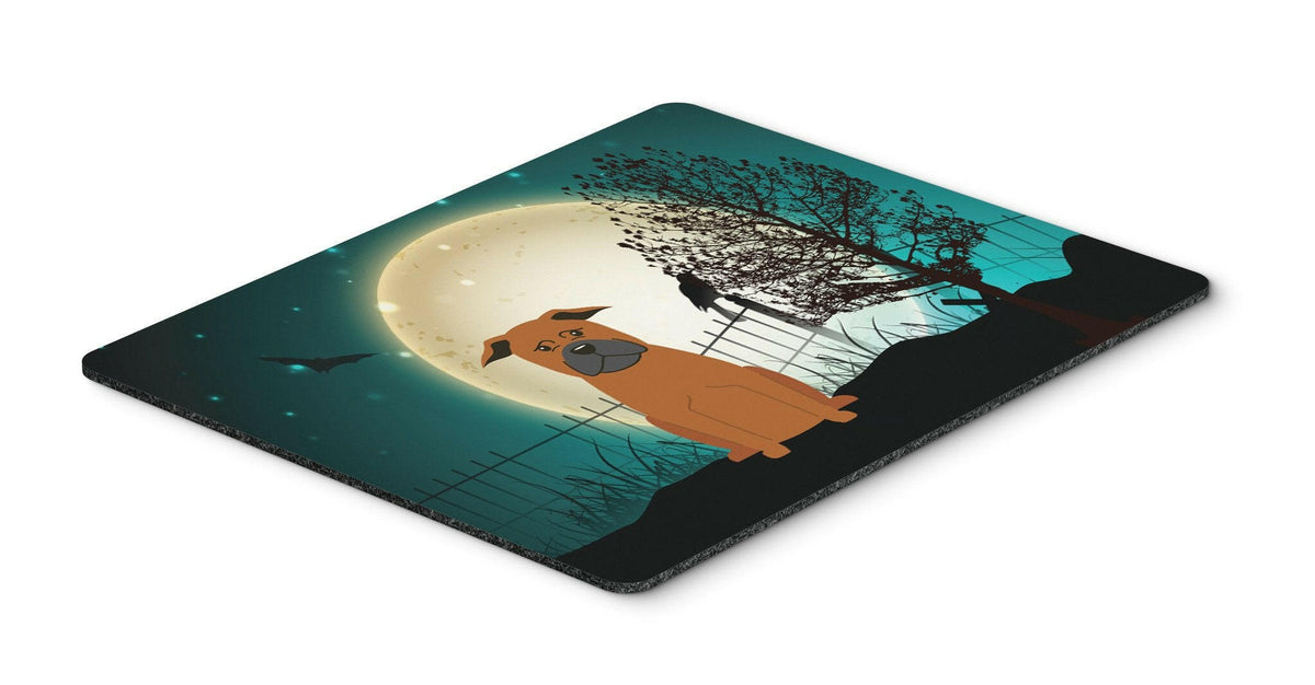 Halloween Scary Chinese Chongqing Dog Mouse Pad, Hot Pad or Trivet BB2301MP by Caroline&#39;s Treasures