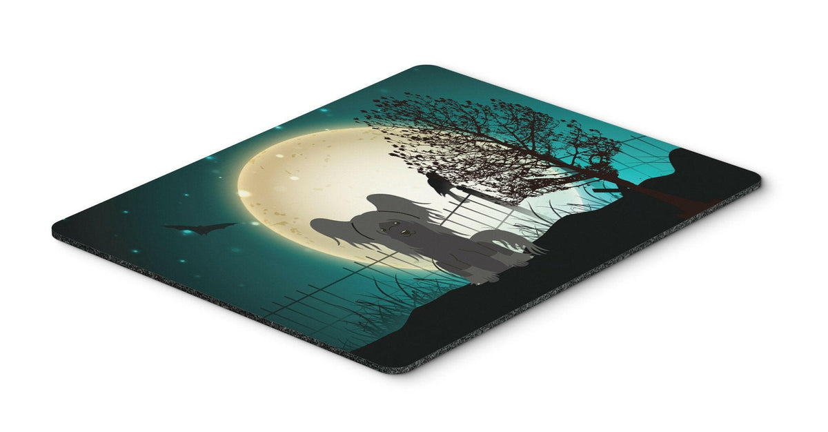 Halloween Scary Chinese Crested Black Mouse Pad, Hot Pad or Trivet BB2302MP by Caroline&#39;s Treasures