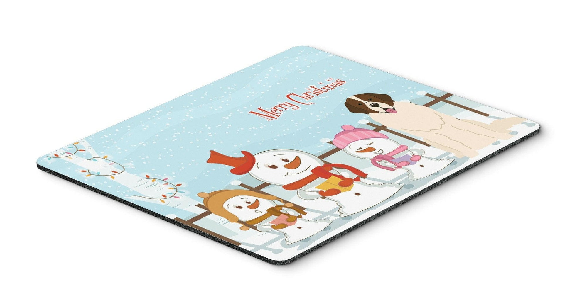 Merry Christmas Carolers Moscow Watchdog Mouse Pad, Hot Pad or Trivet BB2358MP by Caroline's Treasures