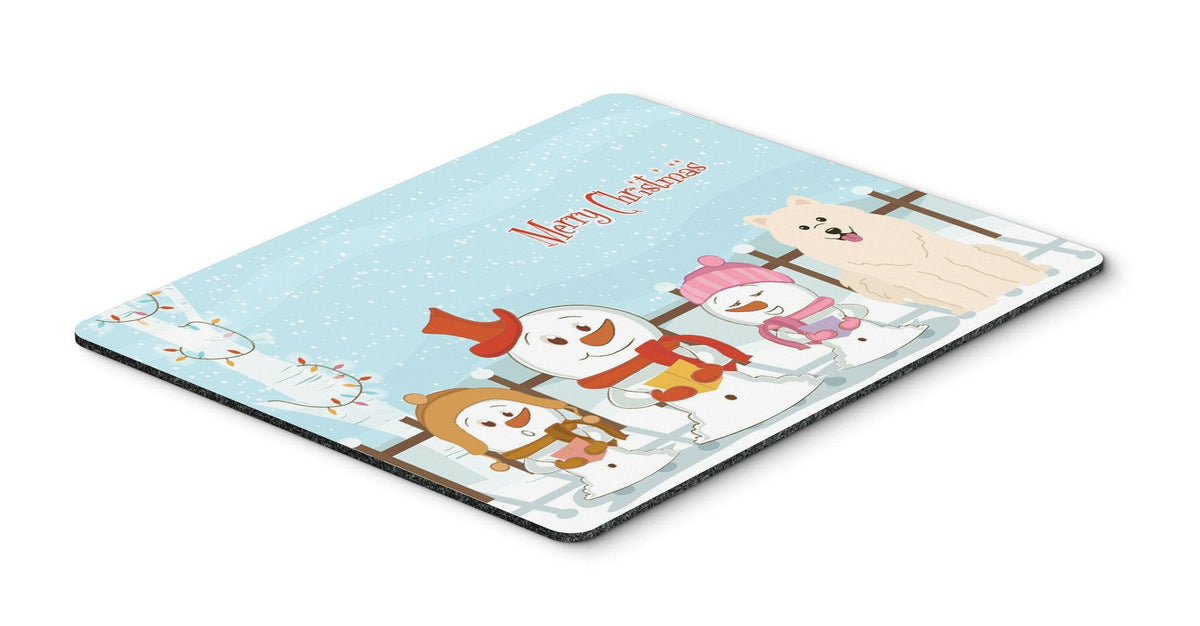 Merry Christmas Carolers Samoyed Mouse Pad, Hot Pad or Trivet BB2361MP by Caroline&#39;s Treasures