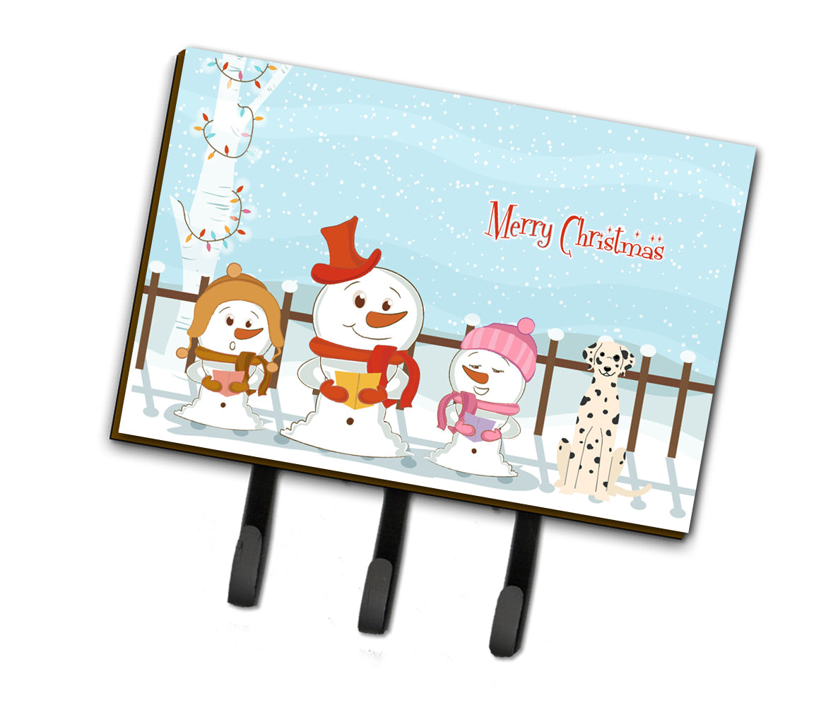 Merry Christmas Carolers Dalmatian Leash or Key Holder BB2428TH68