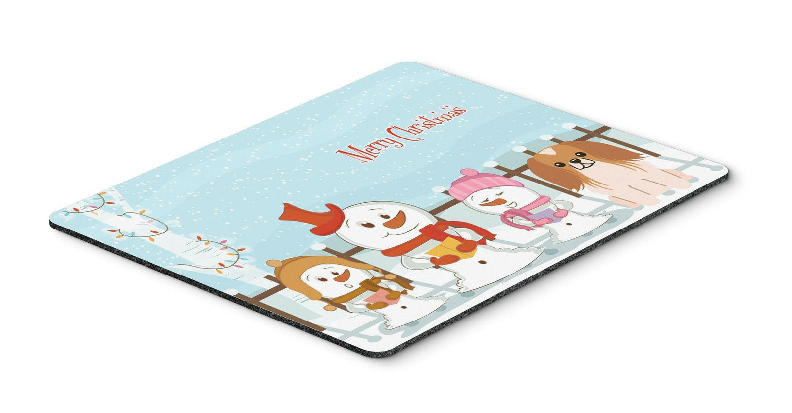 Merry Christmas Carolers Pekingnese Red White Mouse Pad, Hot Pad or Trivet BB2434MP by Caroline's Treasures