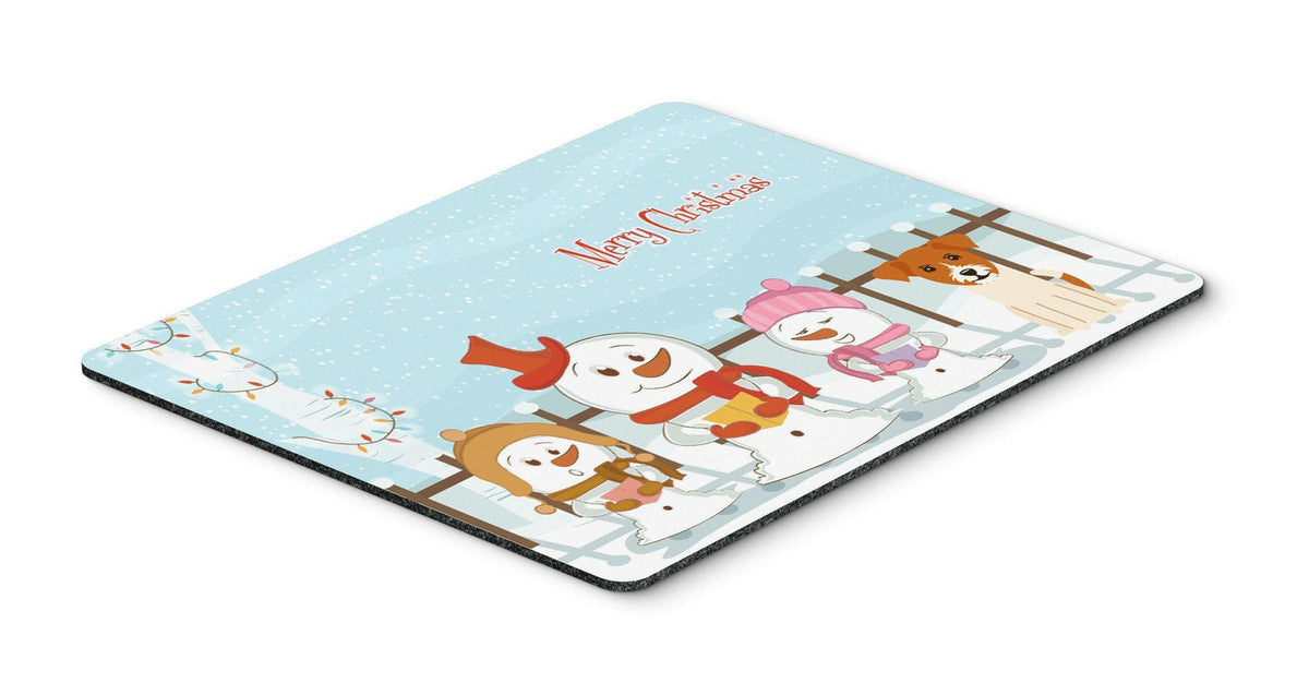 Merry Christmas Carolers Jack Russell Terrier Mouse Pad, Hot Pad or Trivet BB2439MP by Caroline&#39;s Treasures